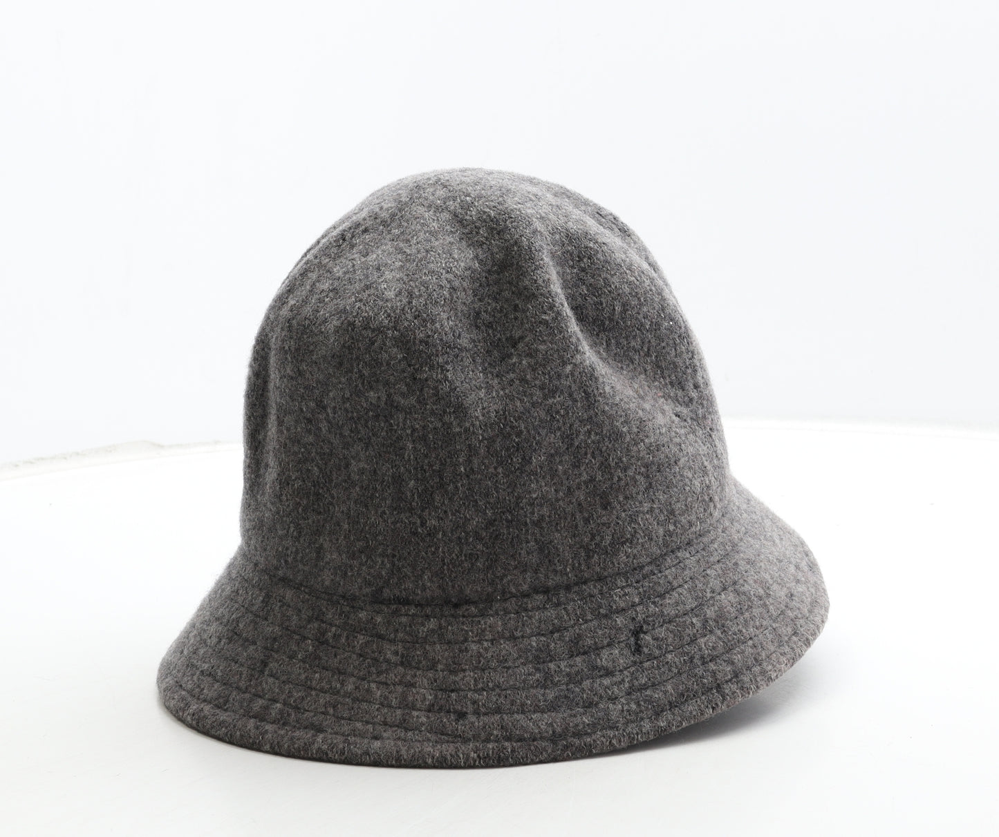 Marks and Spencer Womens Grey Wool Bucket Hat One Size
