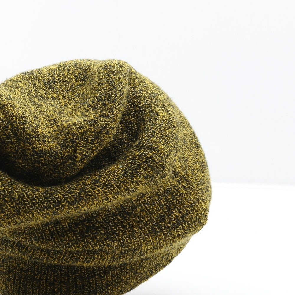Beechfield Mens Yellow Acrylic Beanie One Size
