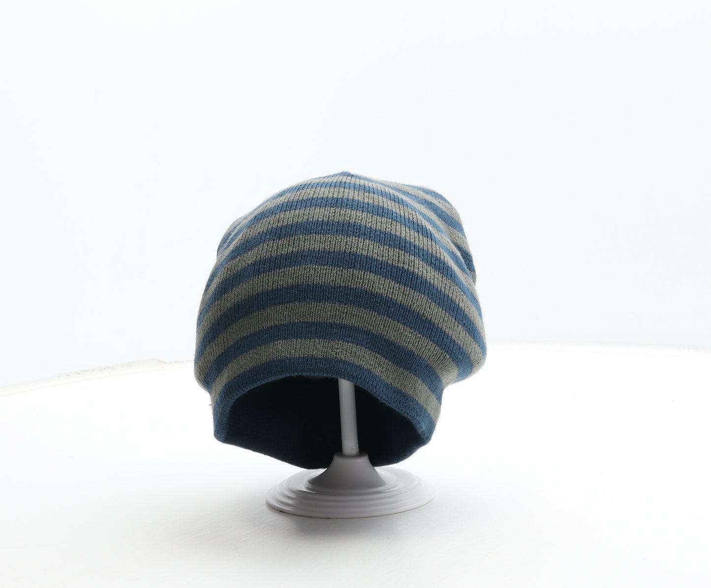 Jackson Bay Mens Multicoloured Striped Acrylic Beanie One Size
