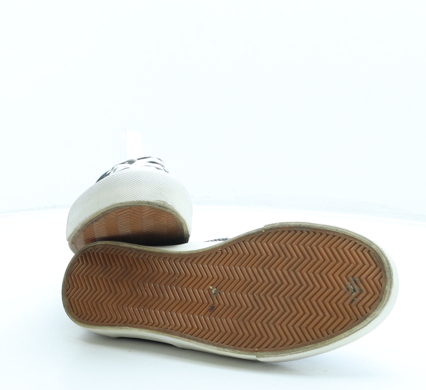 Primark Womens Black Polyester Trainer UK 6 40