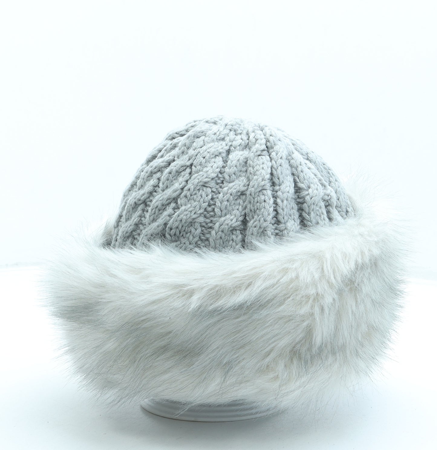 Marks and Spencer Womens Grey Acrylic Cloche One Size