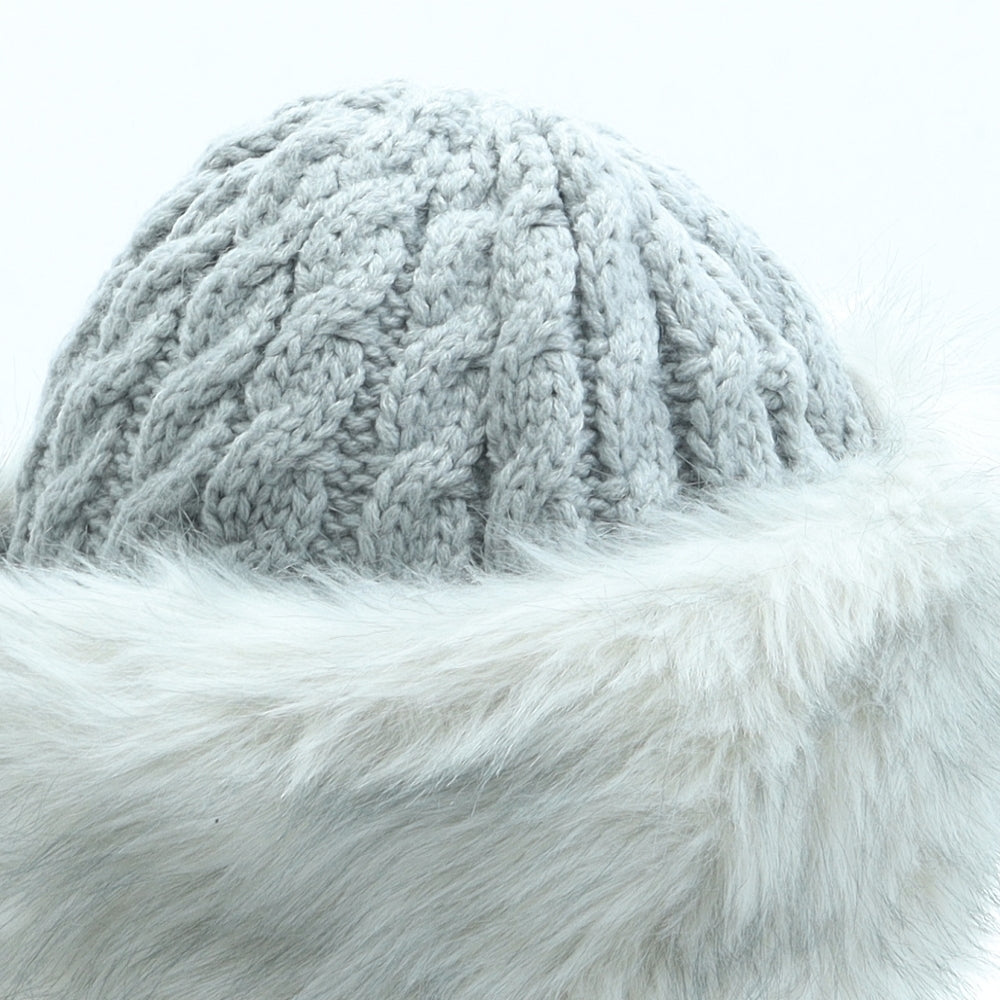 Marks and Spencer Womens Grey Acrylic Cloche One Size