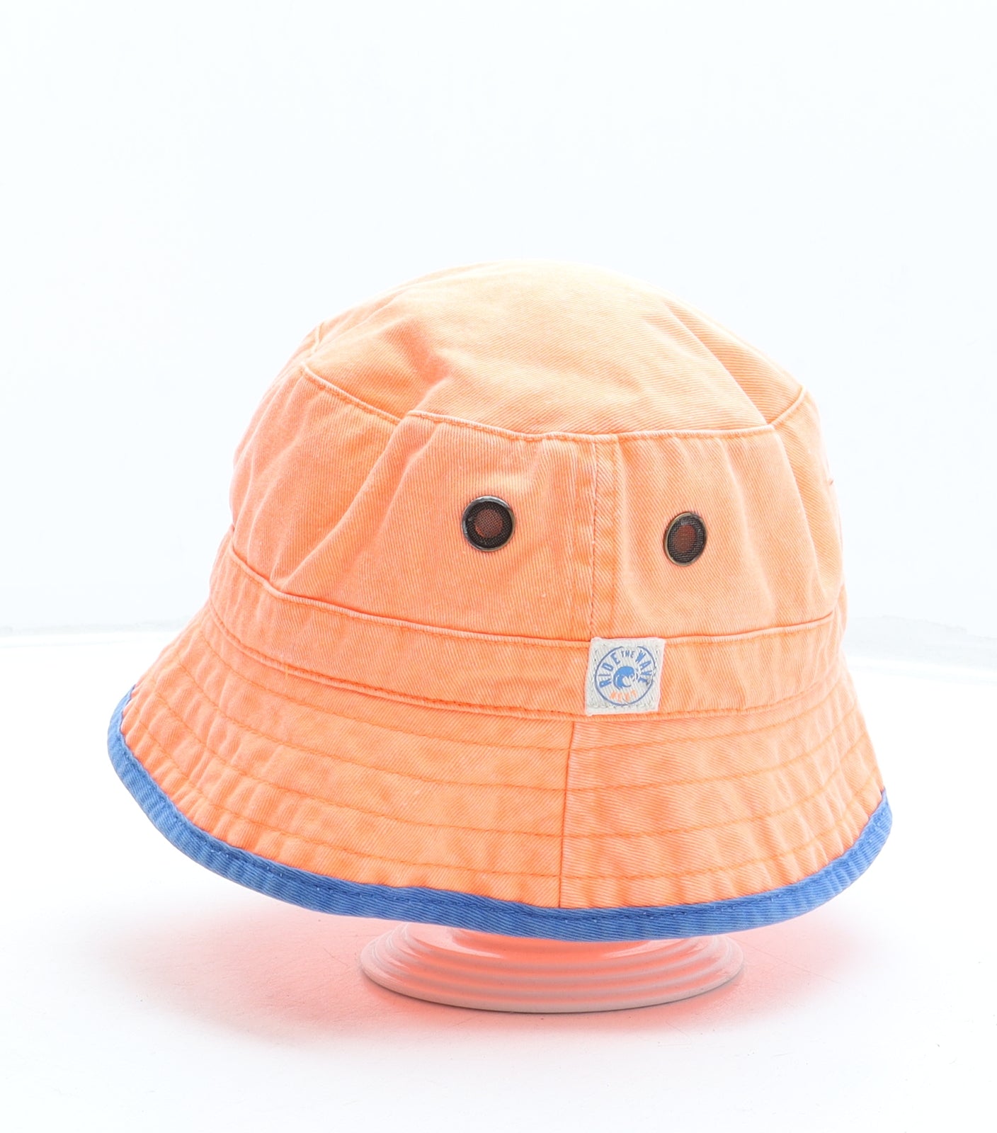 NEXT Boys Orange Cotton Bucket Hat One Size