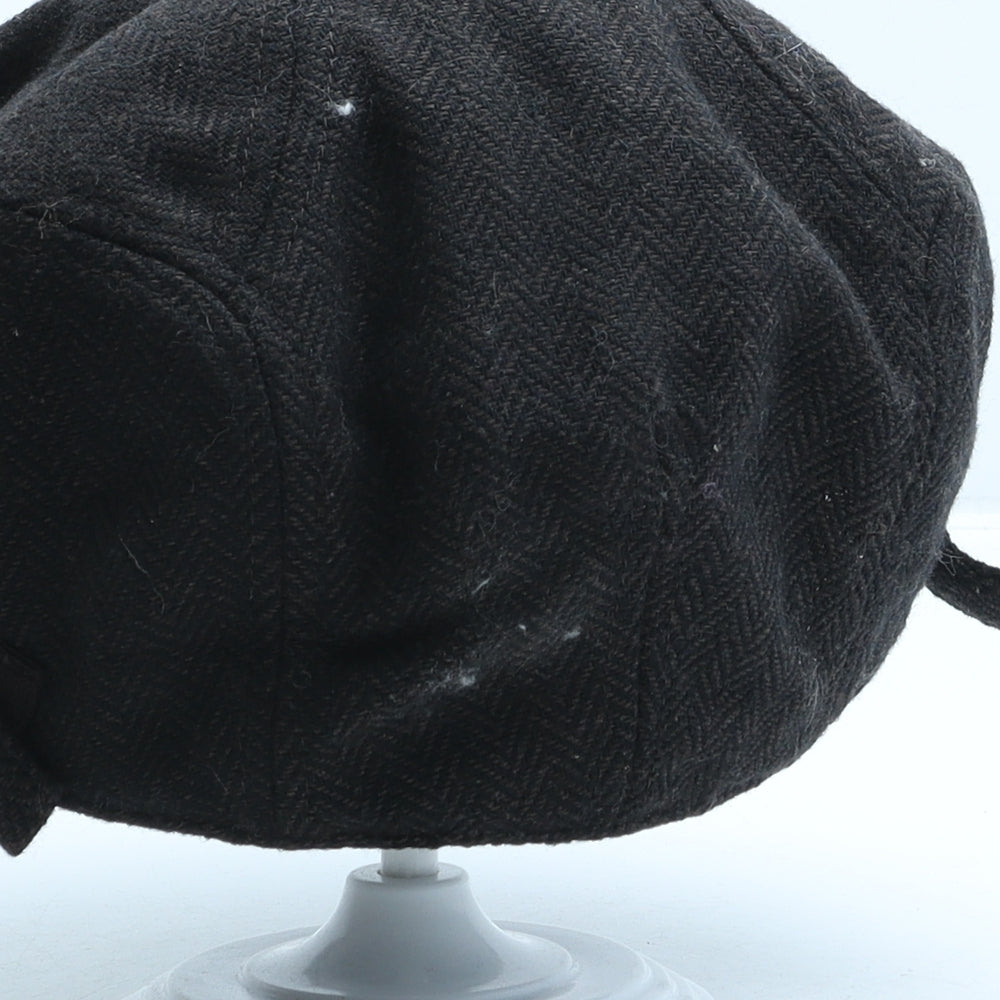 NEXT Mens Grey Polyester Flat Cap One Size