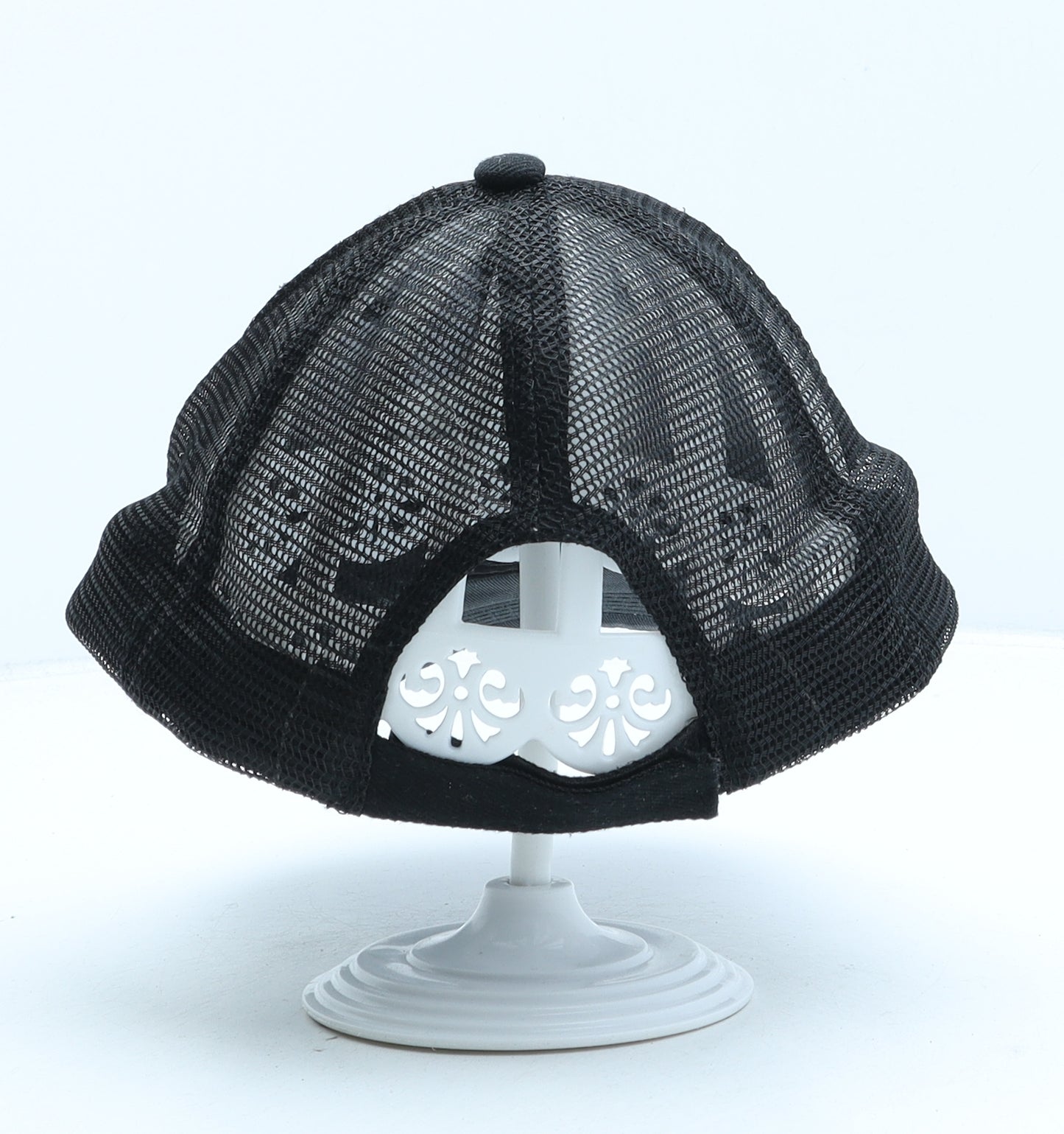 City Gang Mens Black Polyester Trucker Hat One Size - New York