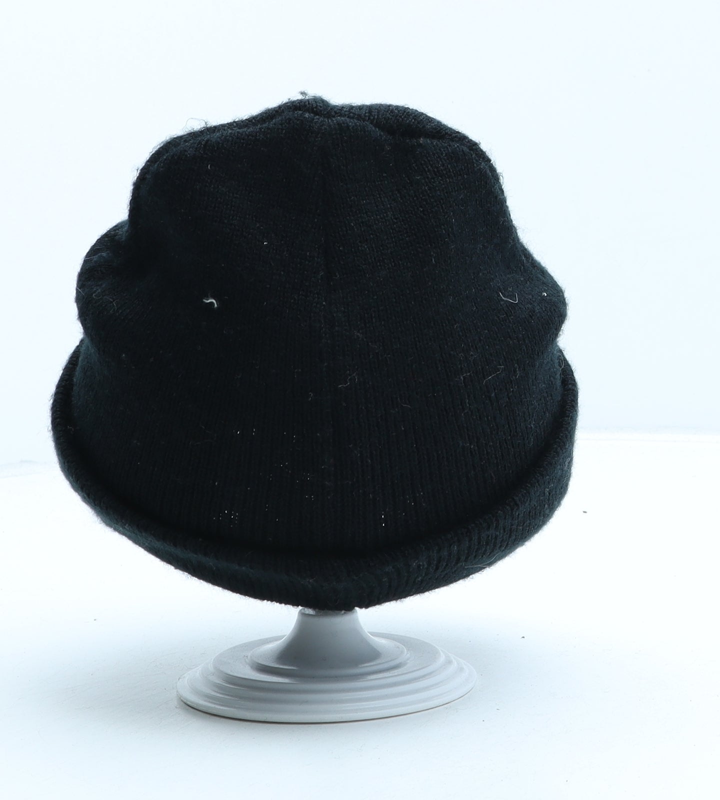 Coca-Cola Mens Black Acrylic Beanie One Size - Football