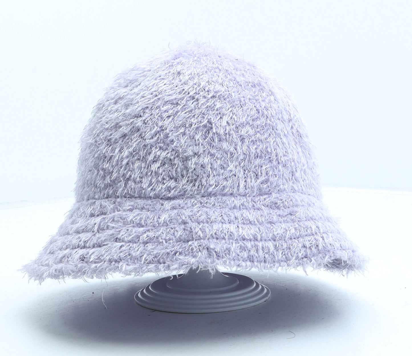 Preworn Womens Purple Polyester Beanie One Size
