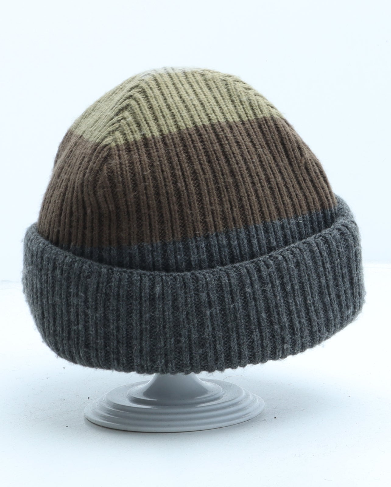 NEXT Boys Multicoloured Striped Acrylic Beanie One Size