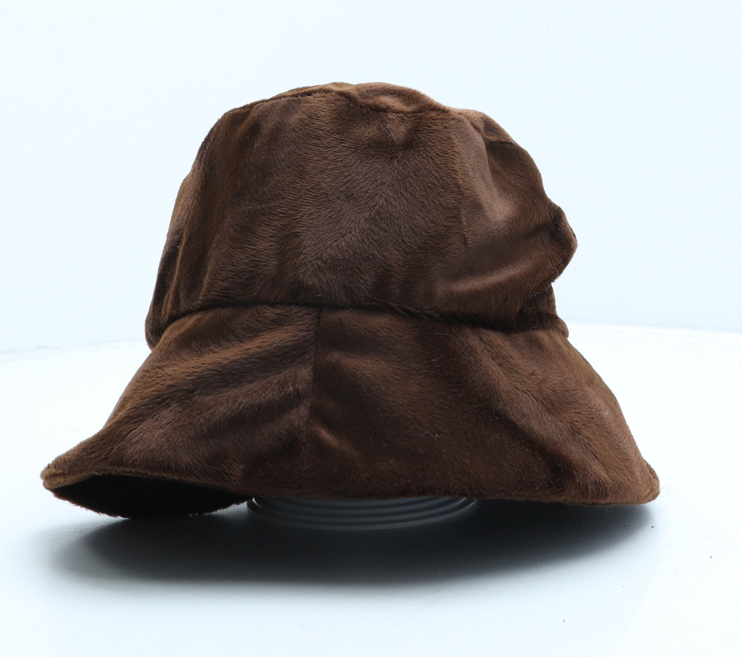 Preworn Womens Brown Polyester Bucket Hat One Size