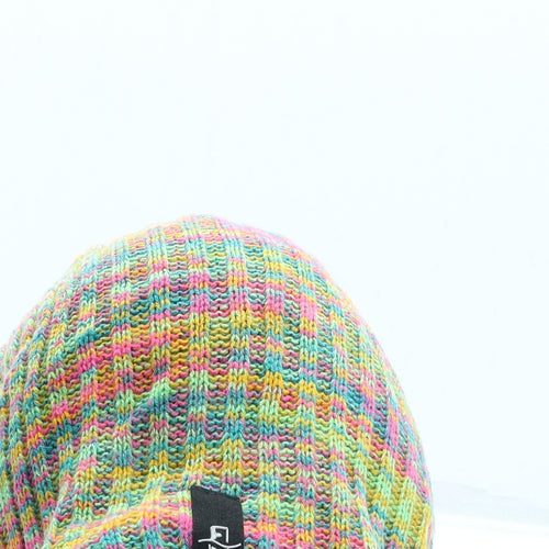 Forbusite Mens Multicoloured Acrylic Beanie One Size