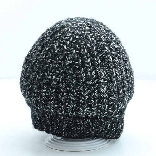 SheIn Mens Black Acrylic Beanie One Size