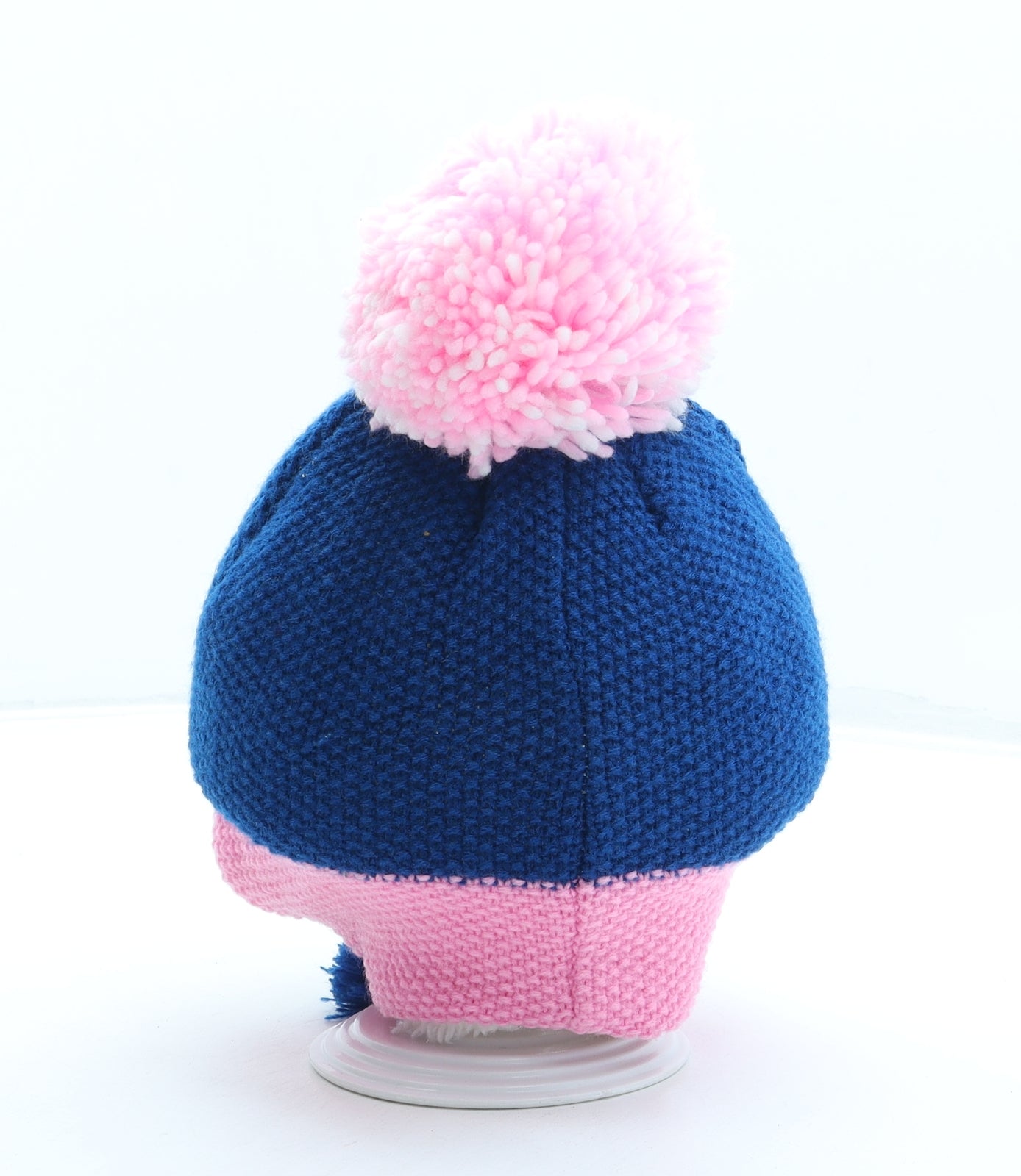 TU Girls Blue Acrylic Bonnet One Size - Peppa Pig