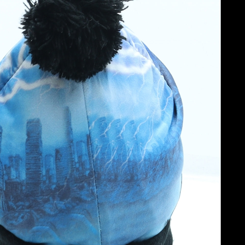 Avengers Boys Multicoloured Polyester Bobble Hat One Size - Pom Pom