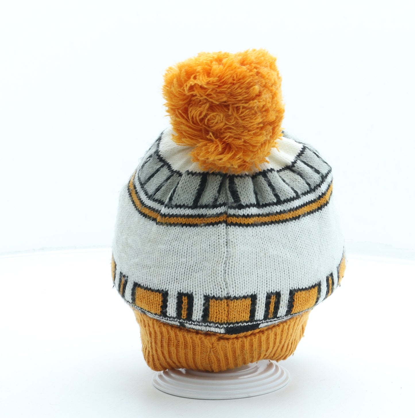 TU Boys Yellow Acrylic Bobble Hat One Size - Star Wars