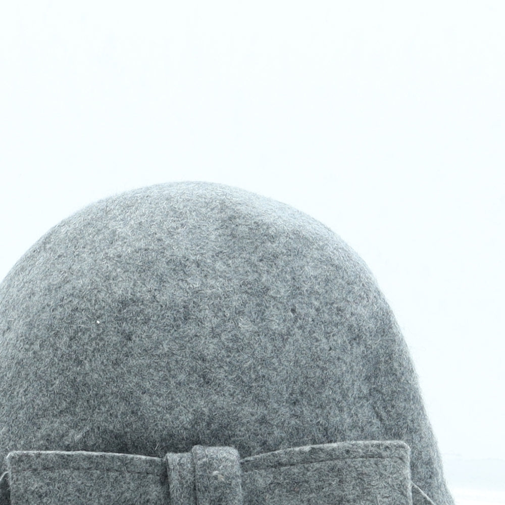 Jasper Conran Womens Grey Wool Cloche One Size