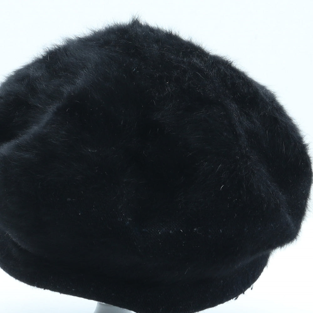 Kangol Womens Black Wool Beret One Size
