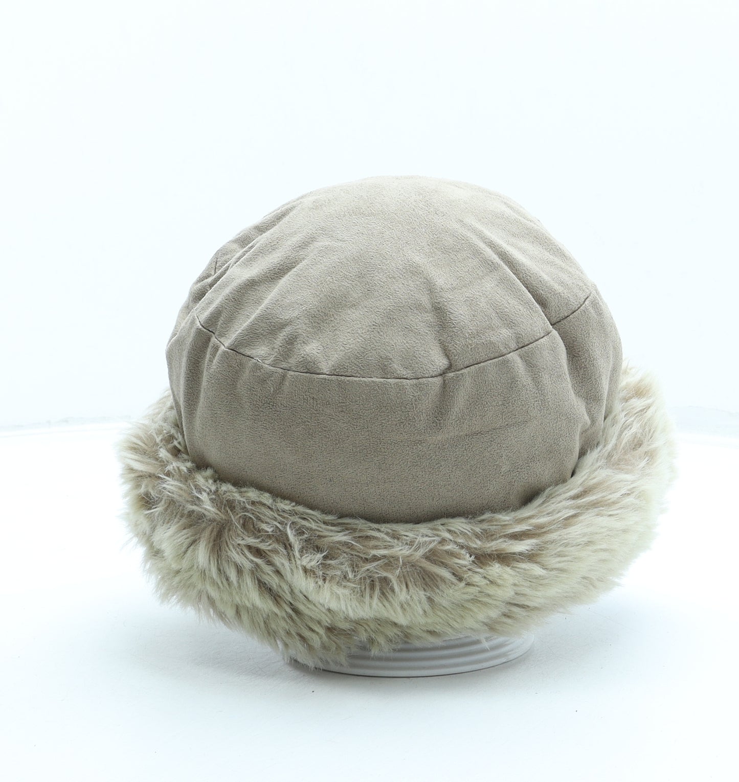 Preworn Womens Beige Polyester Cloche One Size