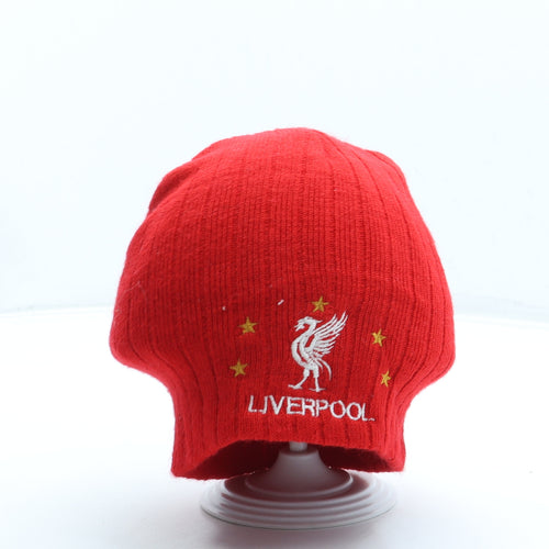 Liverpool FC Mens Red Acrylic Beanie One Size