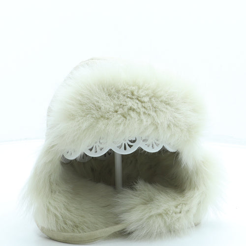 Owen Barry Womens Beige Wool Bonnet One Size