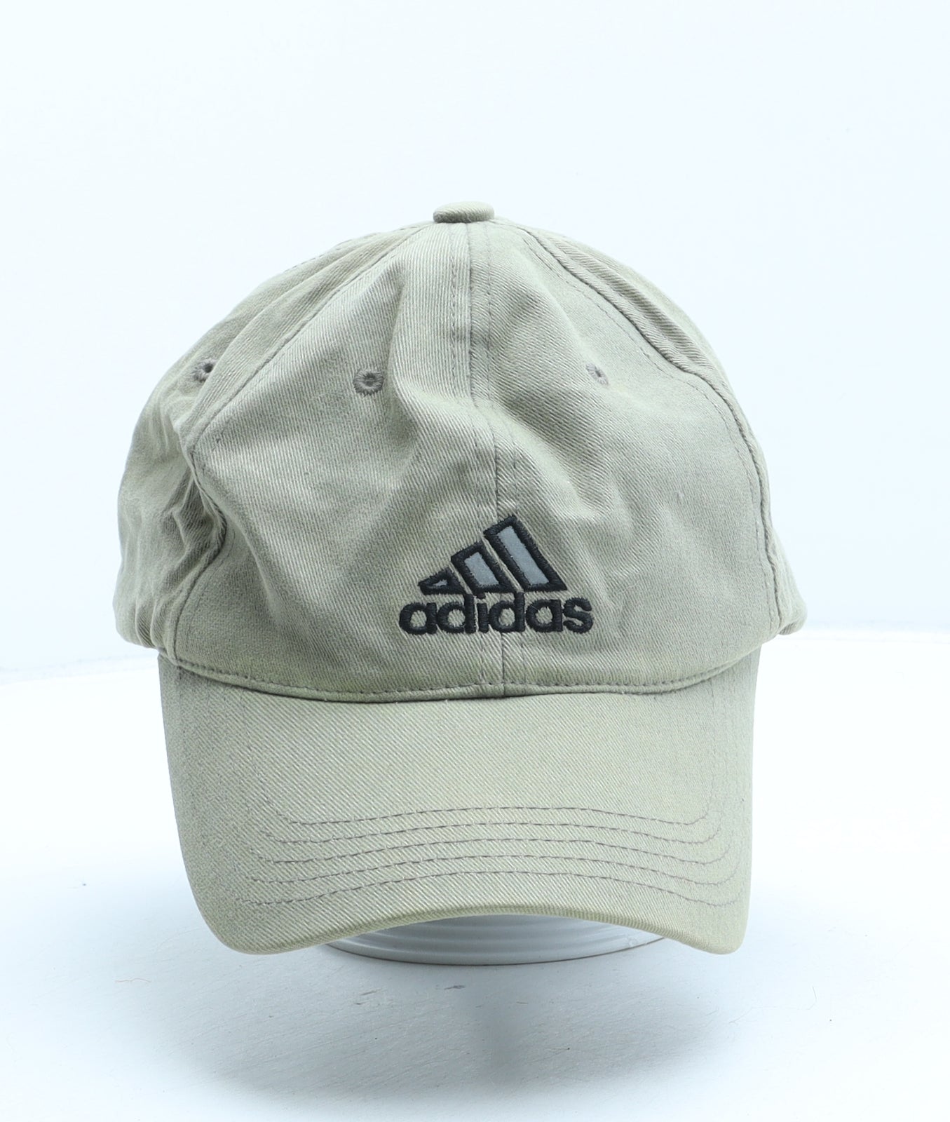 adidas Mens Green Cotton Baseball Cap Size L