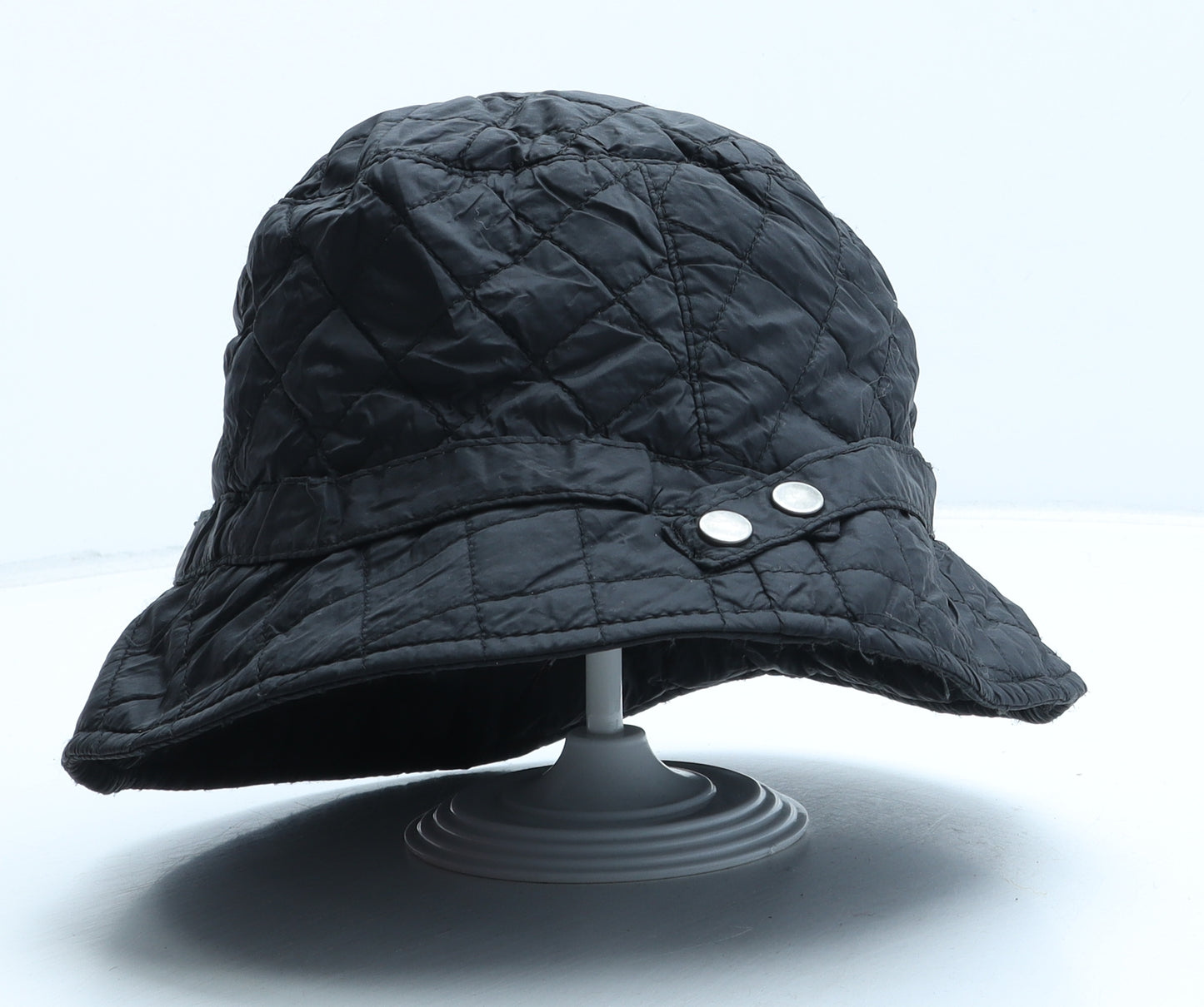 Marks and Spencer Mens Black Polyamide Bucket Hat Size S