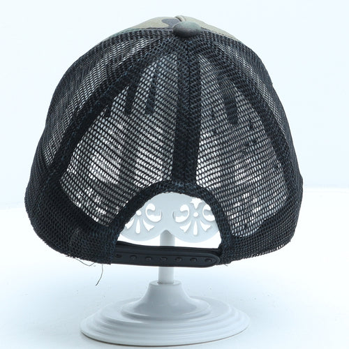 Twinzz Boys Green Camouflage Cotton Trucker Hat One Size