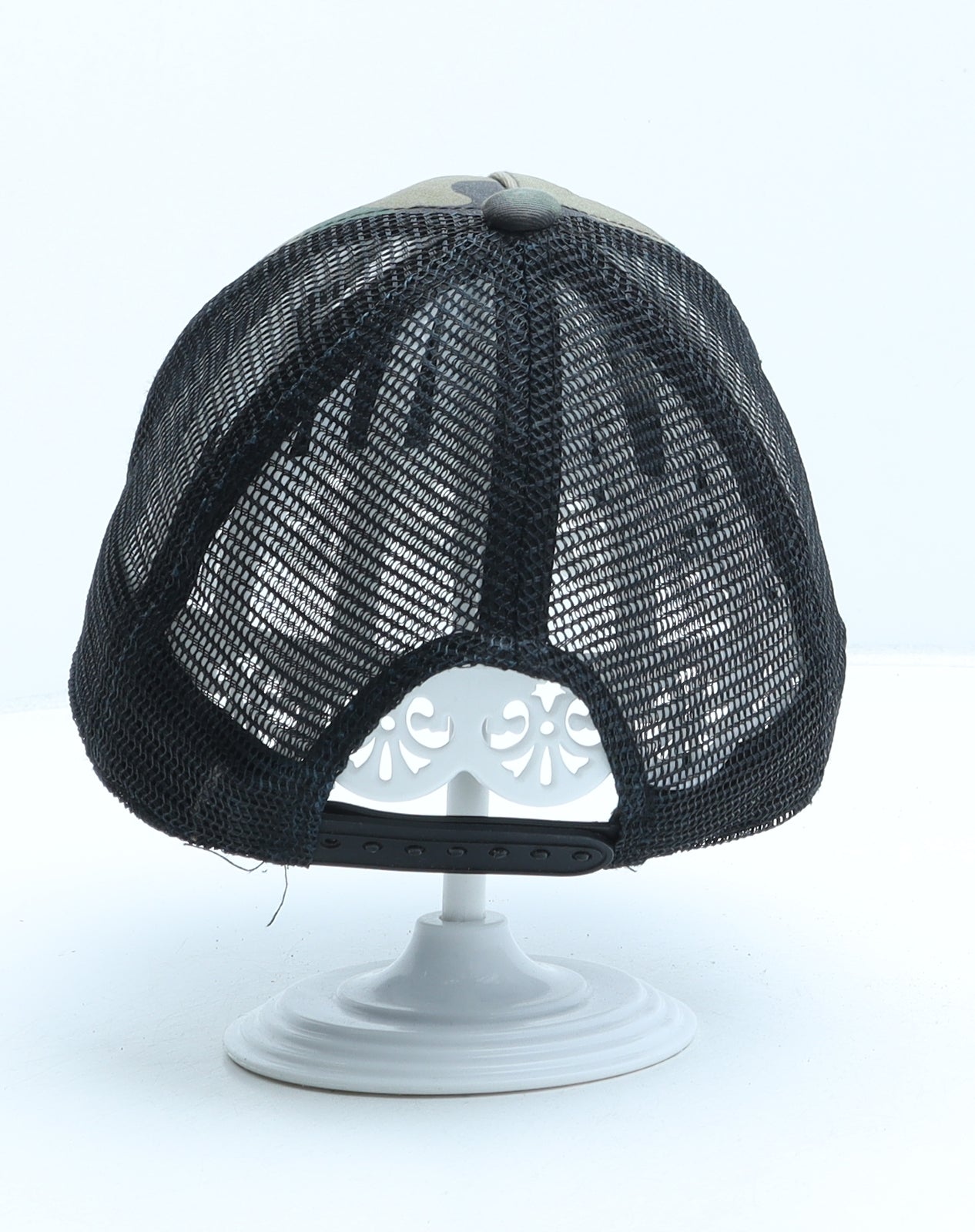 Twinzz Boys Green Camouflage Cotton Trucker Hat One Size