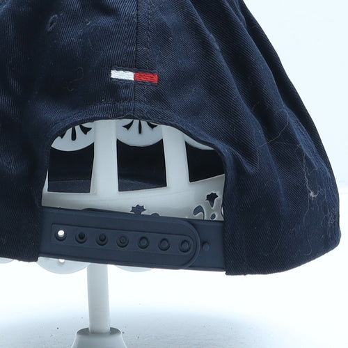 Tommy Hilfiger Mens Blue Cotton Baseball Cap One Size