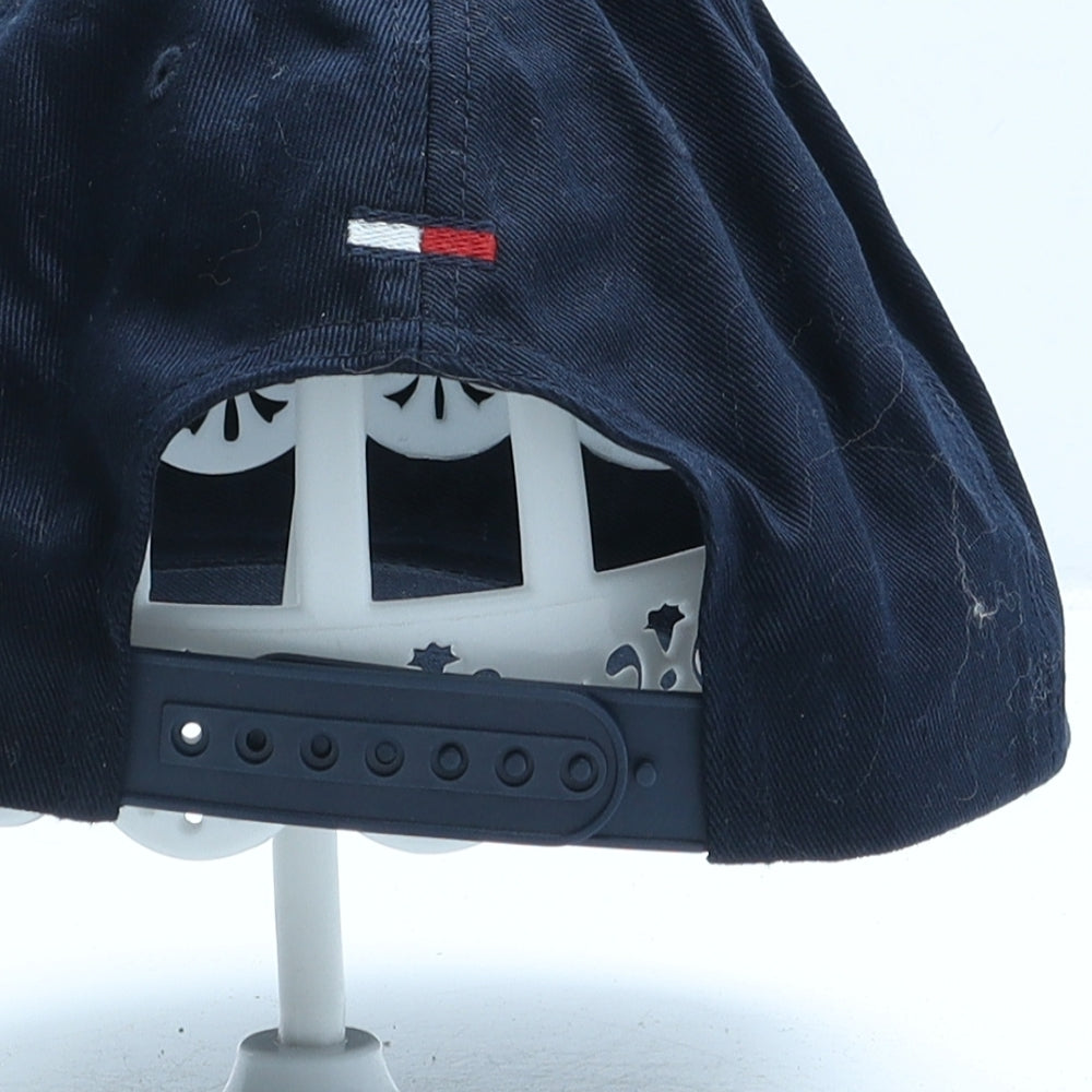 Tommy Hilfiger Mens Blue Cotton Baseball Cap One Size