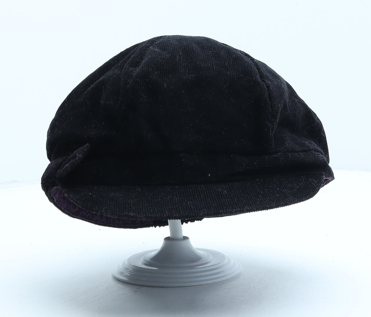 Marks and Spencer Womens Black Cotton Peaked Cap One Size