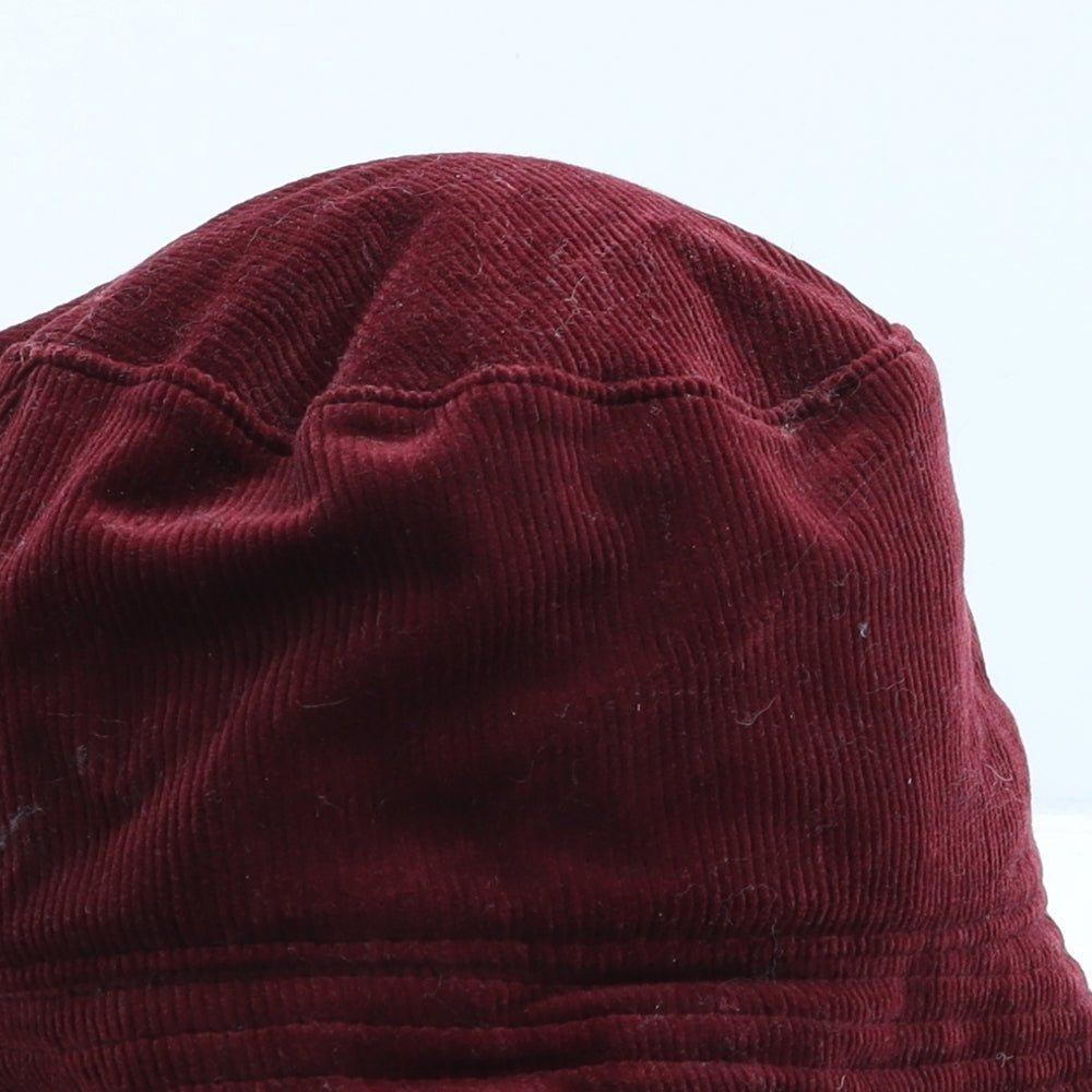 Lands end Girls Red Cotton Bucket Hat Size S