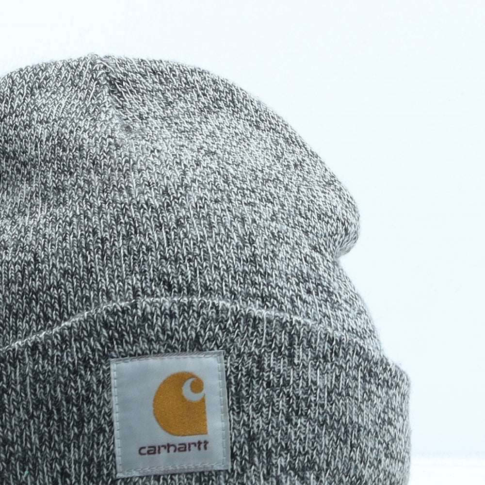 Carhartt Mens Grey Acrylic Beanie One Size