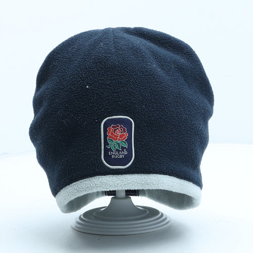 England Rugby Mens Blue Polyester Beanie One Size