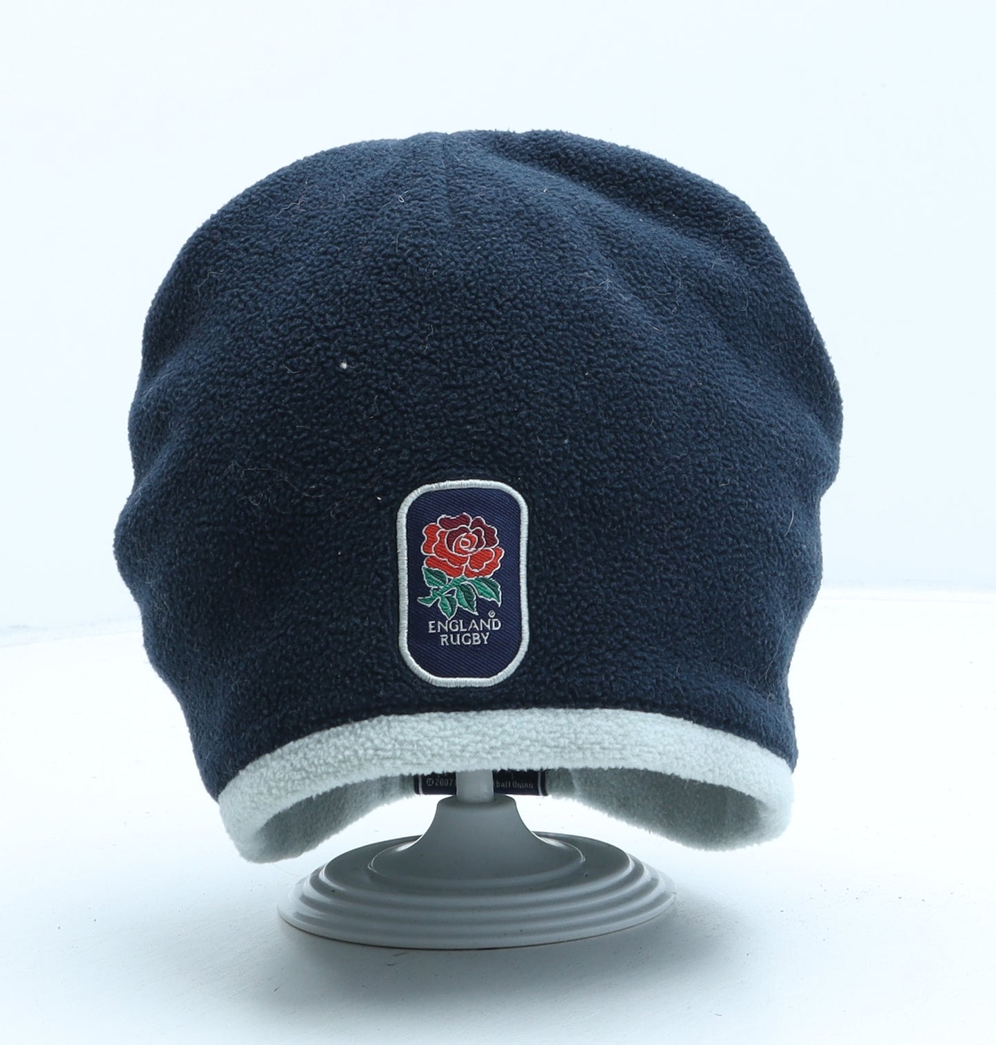 England Rugby Mens Blue Polyester Beanie One Size