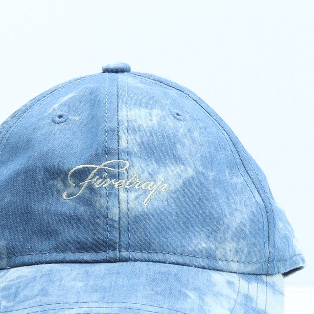 Firetrap Womens Blue Cotton Baseball Cap One Size