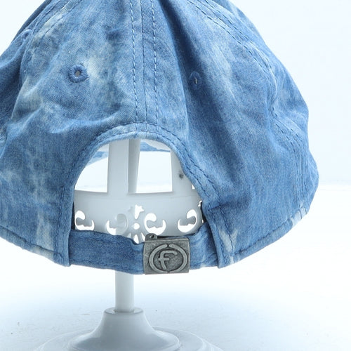 Firetrap Womens Blue Cotton Baseball Cap One Size