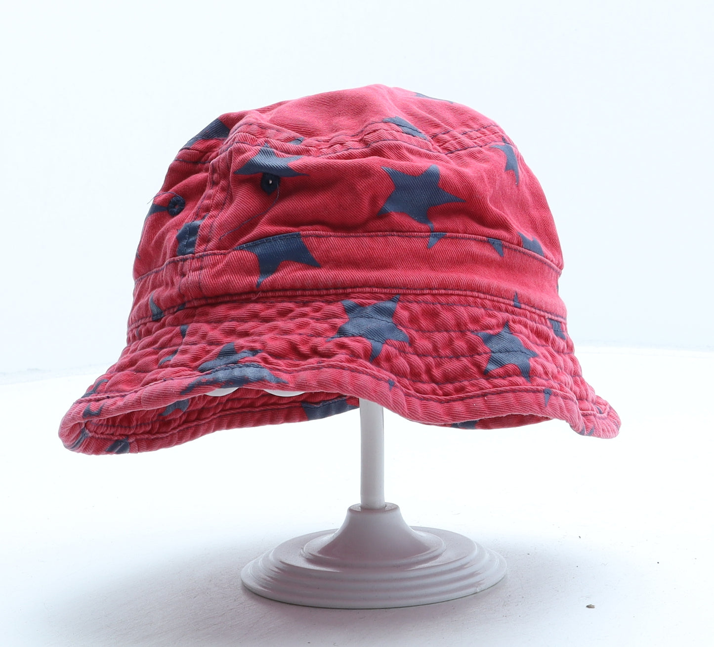 NEXT Boys Red Cotton Bucket Hat One Size