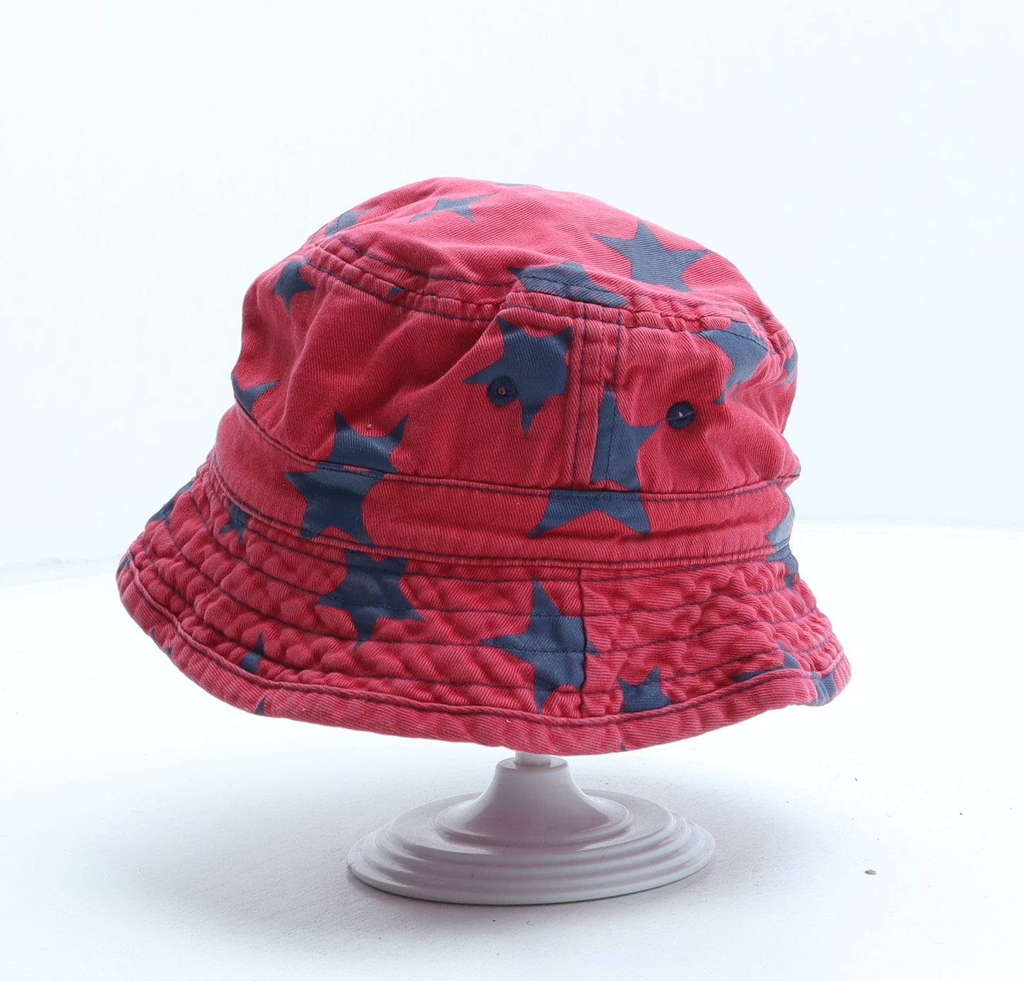 NEXT Boys Red Cotton Bucket Hat One Size