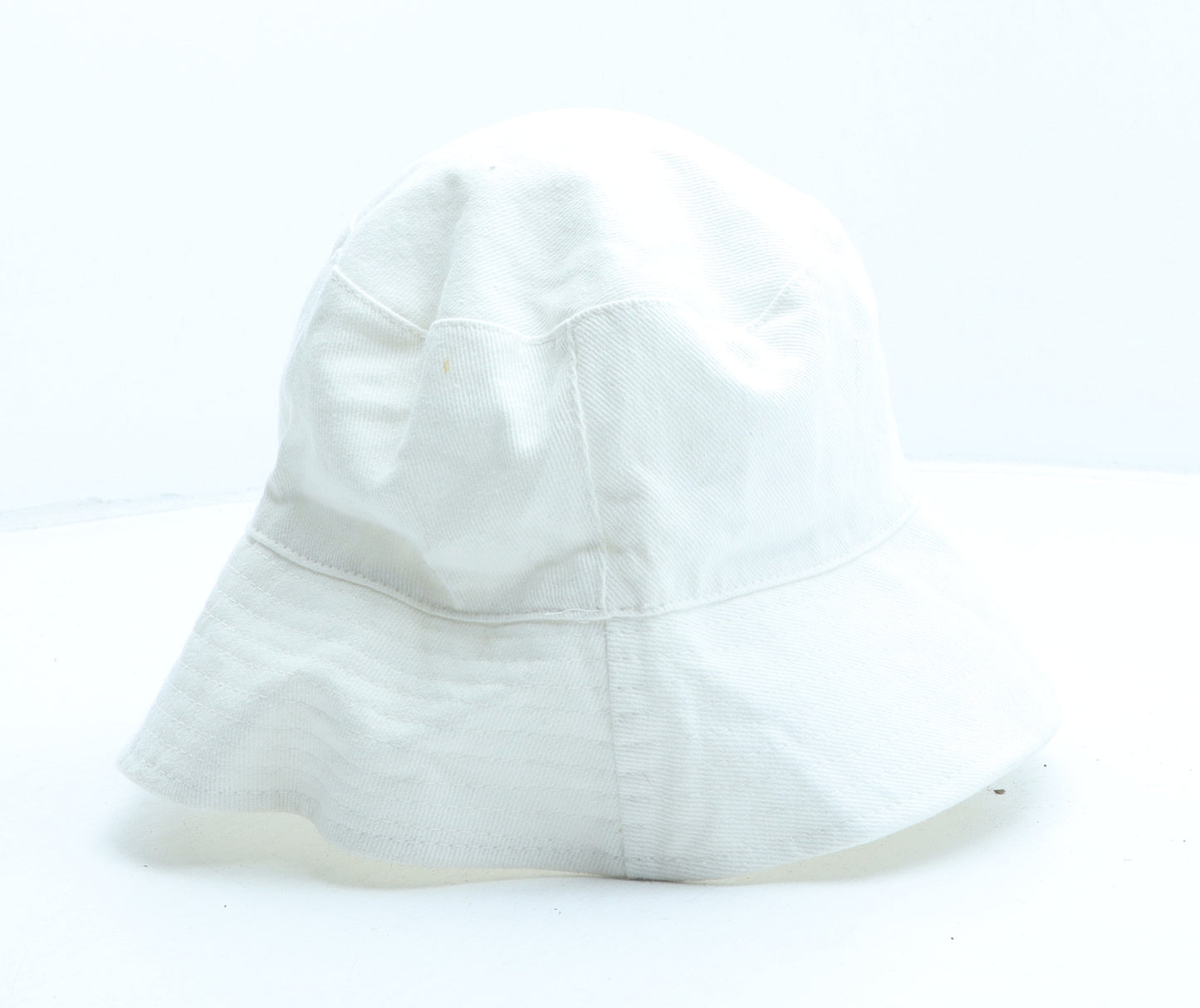 Primark Womens White Cotton Bucket Hat One Size