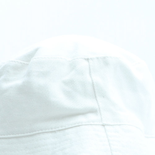 Primark Womens White Cotton Bucket Hat One Size
