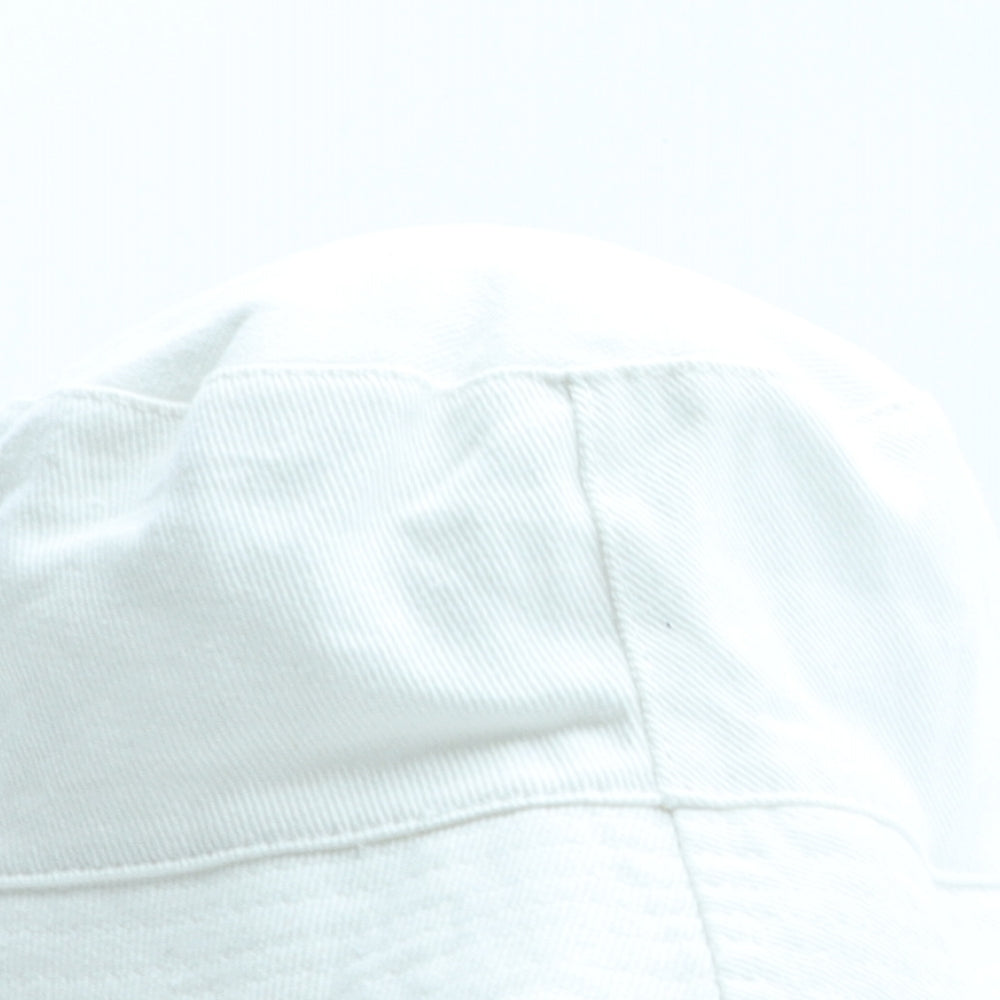 Primark Womens White Cotton Bucket Hat One Size
