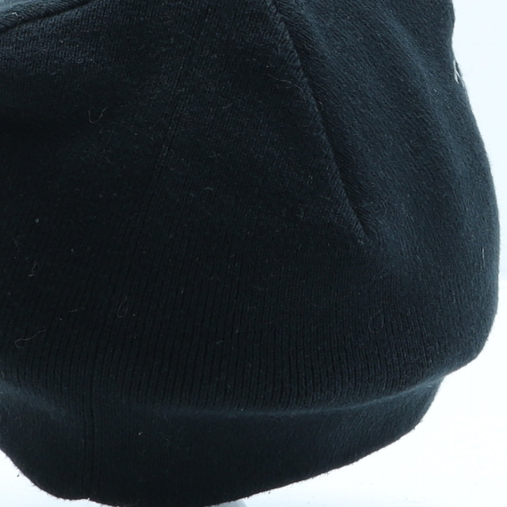 NEXT Boys Black Geometric Cotton Beanie One Size