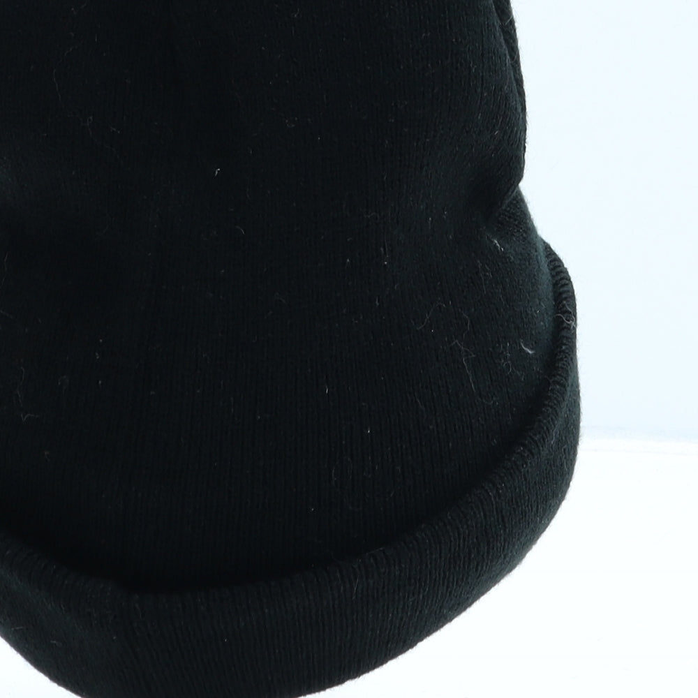 Primark Mens Black Acrylic Beanie One Size - Fortnite