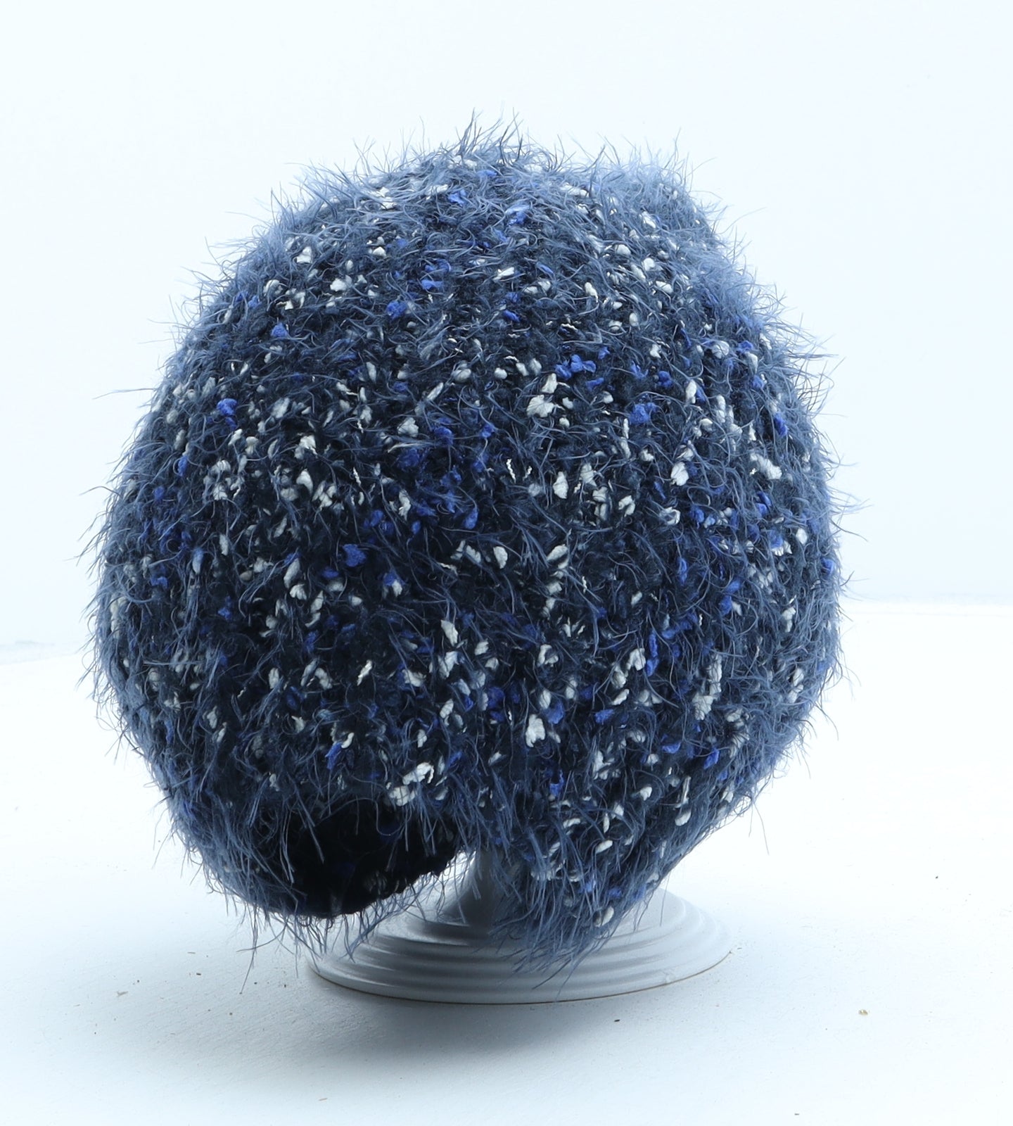 Marks and Spencer Womens Blue Polyester Beanie One Size