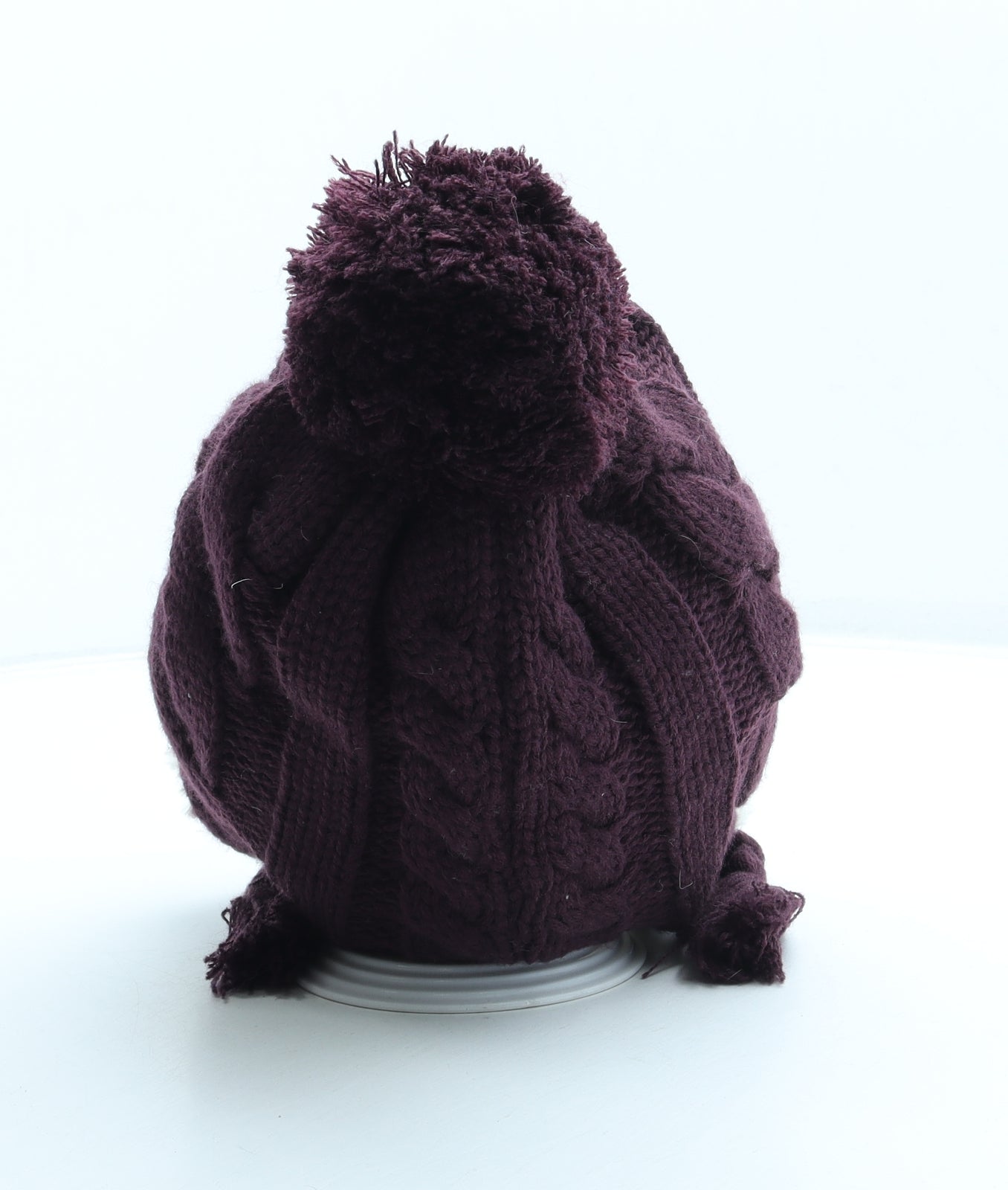 North Ridge Womens Purple Acrylic Bonnet One Size