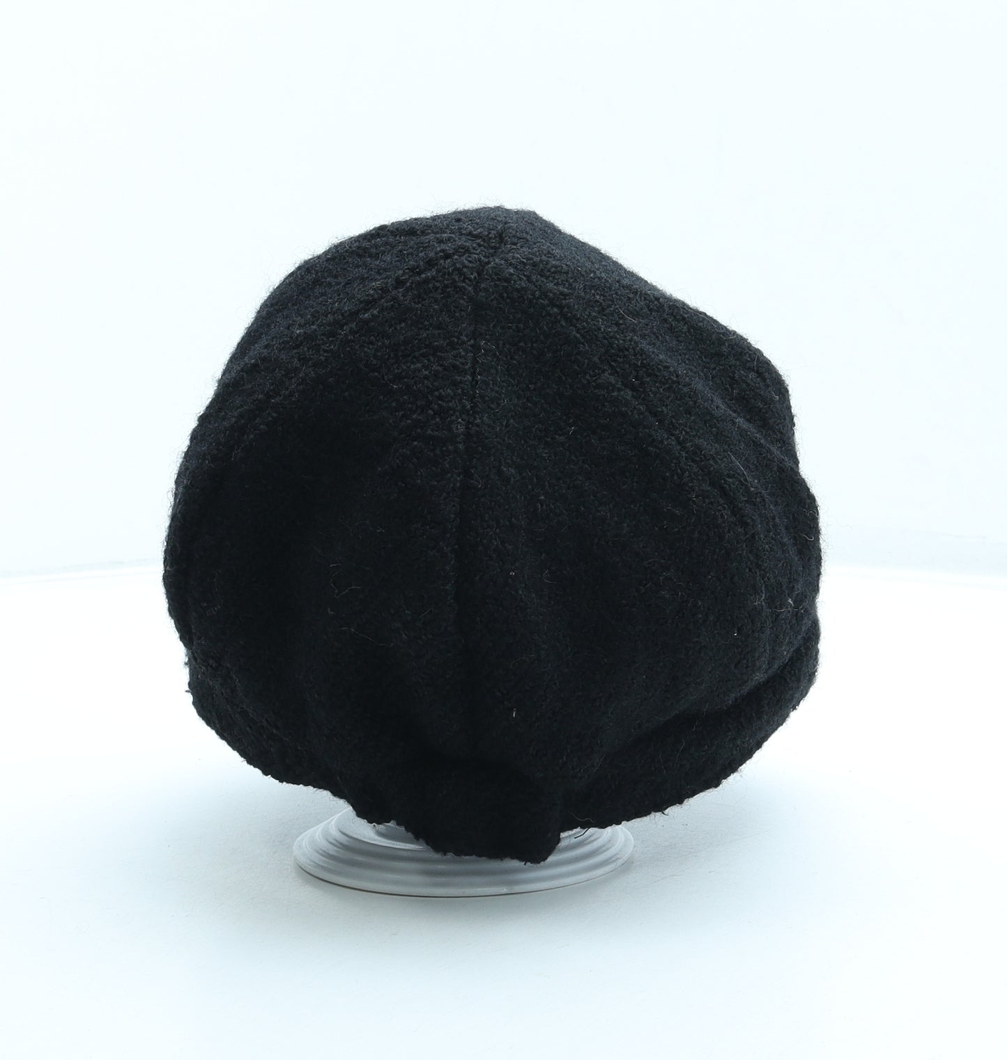 Marks and Spencer Womens Black Acrylic Peaked Cap One Size