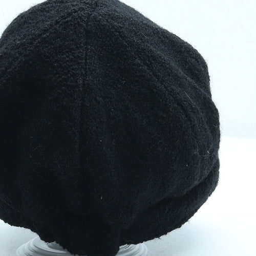 Marks and Spencer Womens Black Acrylic Peaked Cap One Size