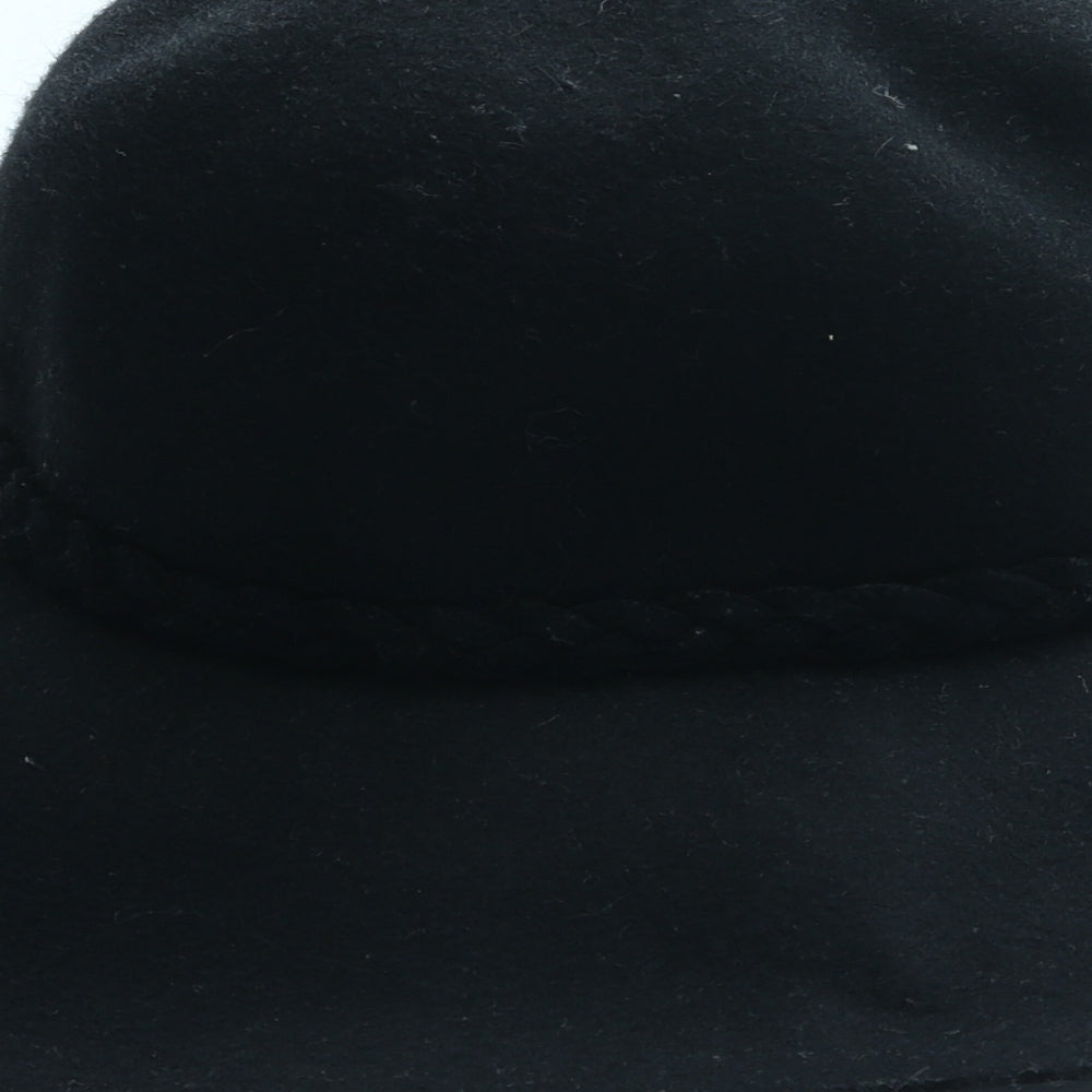 Atmosphere Womens Black 100% Wool Sun Hat One Size