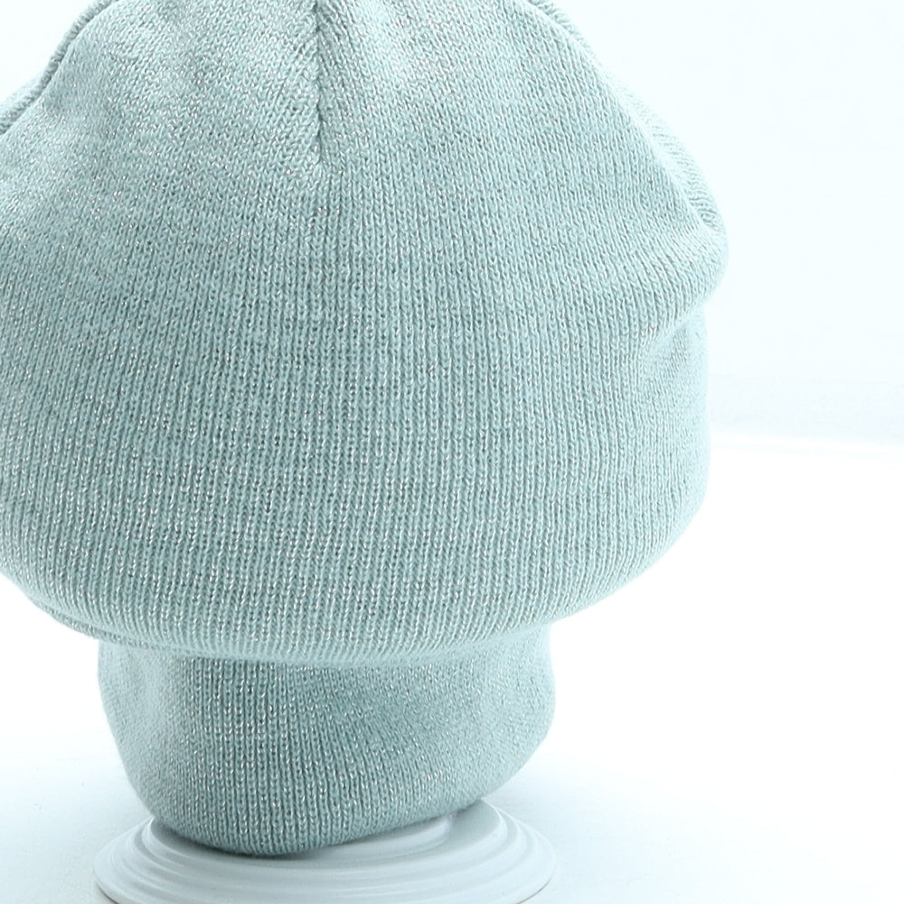 Atmosphere Womens Green Acrylic Beanie One Size