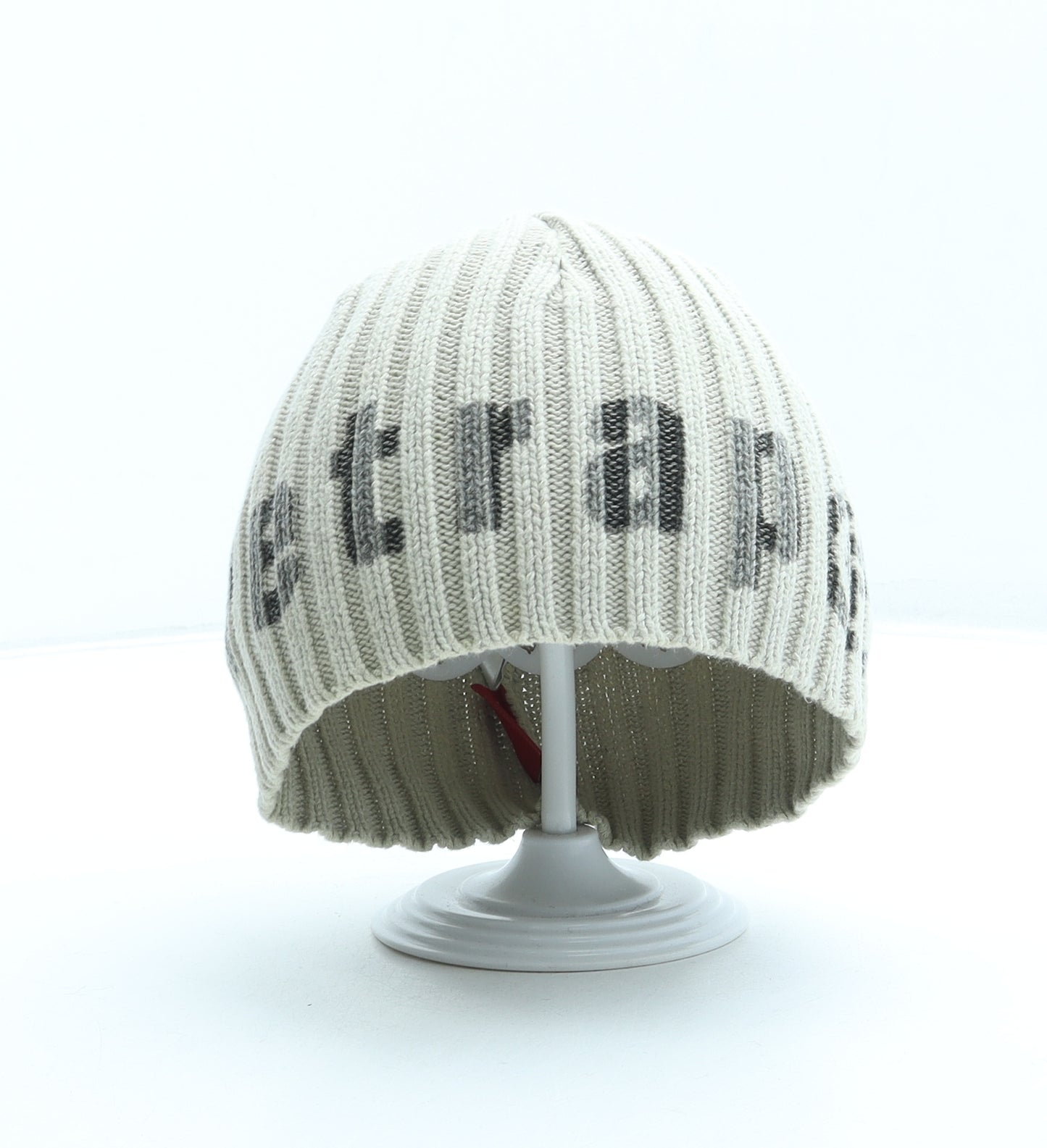 Firetrap Mens Beige Cotton Beanie One Size